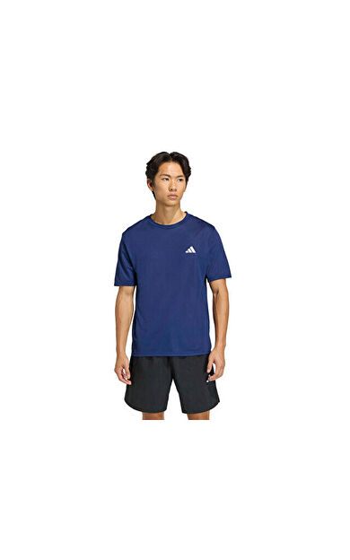 Adidas We Bas T Erkek Antrenman Tişörtü KD5457 Mavi
