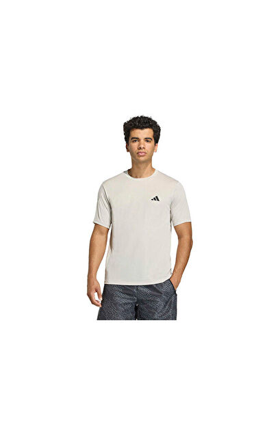 Adidas We Bas T Erkek Antrenman Tişörtü KD5463 Gri