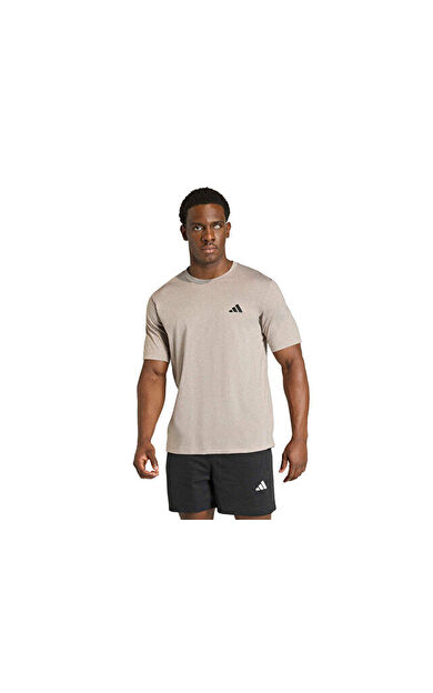 Adidas We Fr T Erkek Antrenman Tişörtü KD5481 Bej