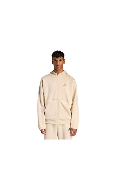 Adidas M Fi Sl Fz Erkek Günlük Ceket KD7665 Krem