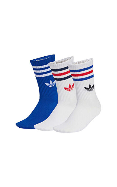 Adidas 3S Crew S 3P Çorap (3 Çift)KD8252 Beyaz