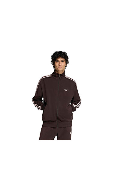 Adidas Firebird Tt Erkek Günlük Ceket KD8309 Kahverengi