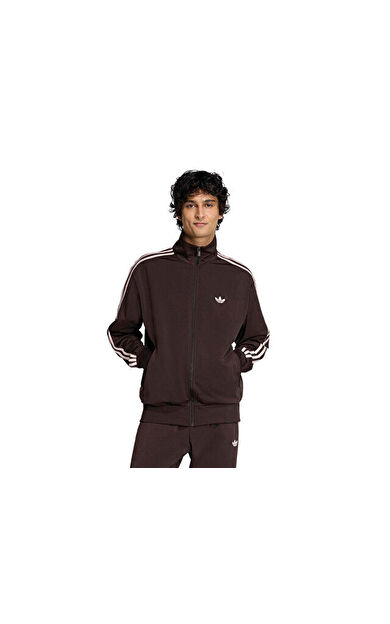 Adidas Firebird Tt Erkek Günlük Ceket KD8309 Kahverengi