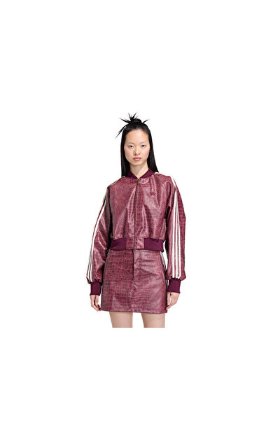 Adidas Sst Plthr Jkt Kadın Günlük Ceket KD8792 Kırmızı