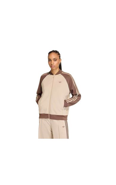Adidas Sst Loose Tt Kadın Günlük Ceket KD8825 Haki