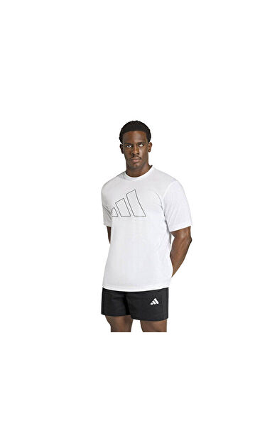 Adidas We Fr Bl T Erkek Antrenman Tişörtü KE0421 Beyaz