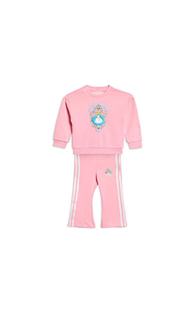 Adidas Crew Set Bebek Günlük Eşofman Takımı KE0479 Pembe