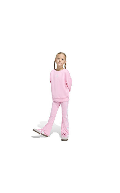 Adidas Crew Set Çocuk Günlük Eşofman Takımı KE0485 Pembe