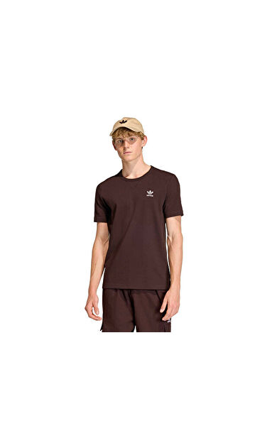 Adidas Ess W Tee Erkek Günlük Tişört KE1136 Kahverengi