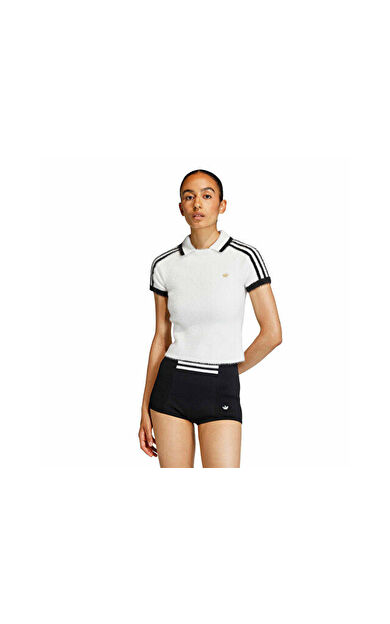 Adidas Knit Cali T Kadın Günlük Tişört KE1301 Beyaz