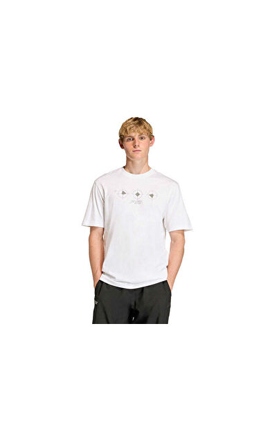 Adidas Clima Sh Sl Tee Erkek Günlük Tişört KE2674 Beyaz