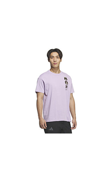 Adidas Terrex Mt Gfx Tee Erkek Outdoor Tişörtü KE3719 Mor