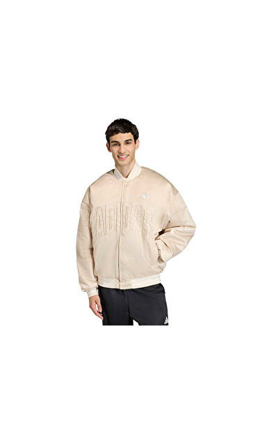 Adidas Stadium ins Jkt Erkek Günlük Ceket KE6211 Krem