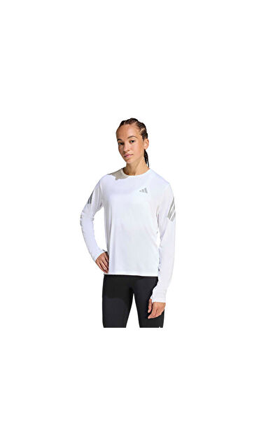 Adidas Adi365 Climacool  Ls W Kadın Koşu Uzun Kollu Tişört KE6842 Beyaz