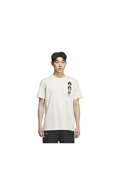 Adidas Terrex Mt Gfx Tee Erkek Outdoor Tişörtü KE7078 Beyaz