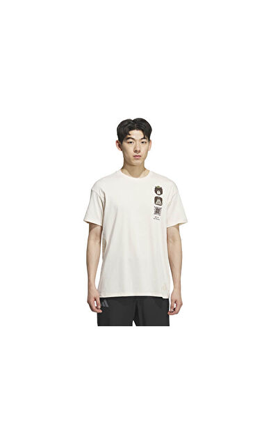 Adidas Terrex Mt Gfx Tee Erkek Outdoor Tişörtü KE7078 Beyaz