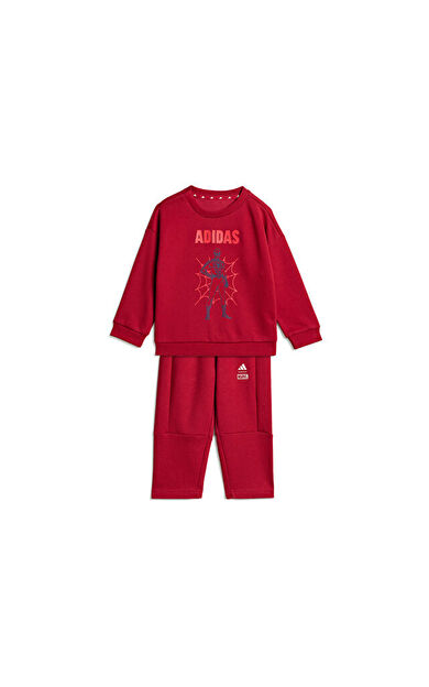 Adidas i Mrvl Sm Jog Bebek Günlük Eşofman Takımı KF0151 Kırmızı