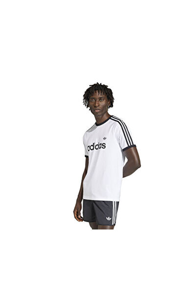 Adidas 3S Ringer T Erkek Günlük Tişört KF0418 Beyaz