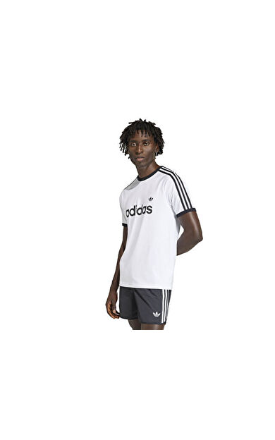 Adidas 3S Ringer T Erkek Günlük Tişört KF0418 Beyaz