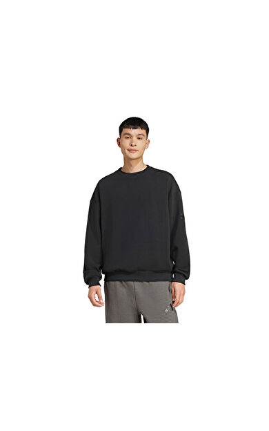 Adidas M SOFT LUX SK CREW Erkek Günlük Sweatshirt KF0485 Siyah