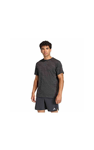 Adidas D4T Aop Tee Erkek Antrenman Tişörtü KF3097 Siyah