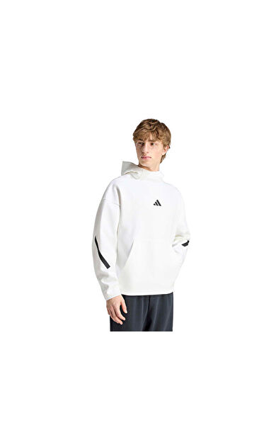 Adidas M Z.N.E. HD Erkek Günlük Sweatshirt KF3783 Beyaz