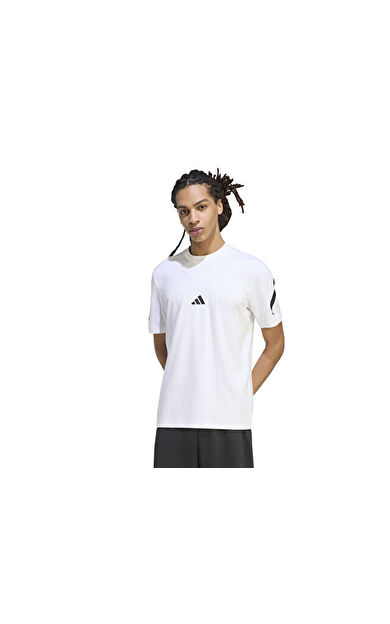 Adidas M Z.N.E. TEE RE Erkek Günlük Tişört KF3797 Beyaz