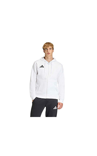 Adidas Ent26 Fz Hood Erkek Futbol Kamp Ceketi KF5943 Beyaz
