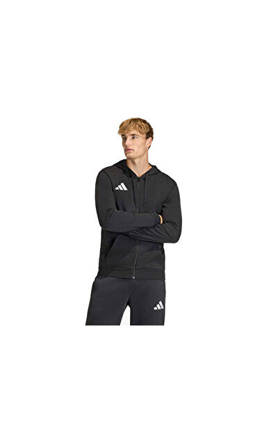 Adidas Ent26 Fz Hood Erkek Futbol Kamp Ceketi KF5945 Siyah