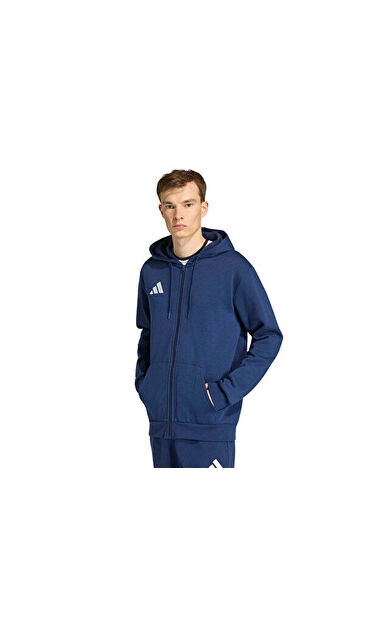 Adidas Ent26 Fz Hood Erkek Futbol Kamp Ceketi KF5946 Lacivert