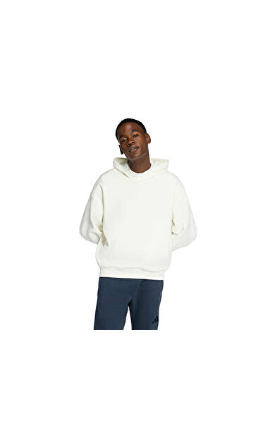 Adidas M SOFT LUX SK HD Erkek Günlük Sweatshirt KF8596 Beyaz