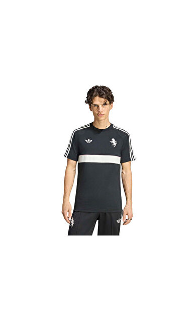 Adidas JUVE OG2 TEE Erkek Futbol Tişörtü KG0221 Siyah