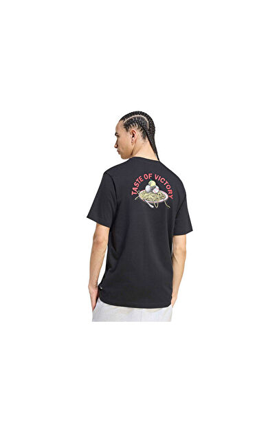 Adidas M TASTE OF VICTORY PASTA TEE Erkek Günlük Tişört KG0946 Siyah