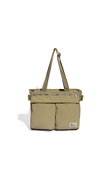 Adidas CITY TECH TOTE Omuz Çantası-En: 50 Cm, Boy: 37 Cm KG3182 Haki