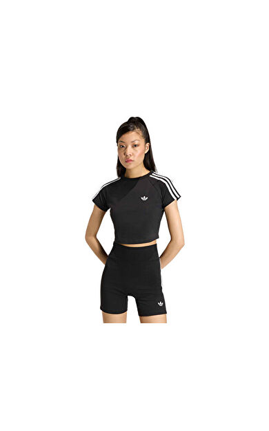 Adidas SST BABY TEE Kadın Günlük Tişört KG3700 Siyah