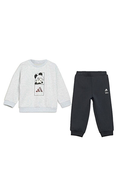 Adidas I DISNEY MICKEY MOUSE JOG Bebek Günlük Eşofman Takımı KG6110 Gri