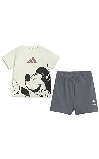 Adidas I DISNEY MICKEY MOUSE T SET Bebek Günlük Eşofman Takımı KG6112 Beyaz