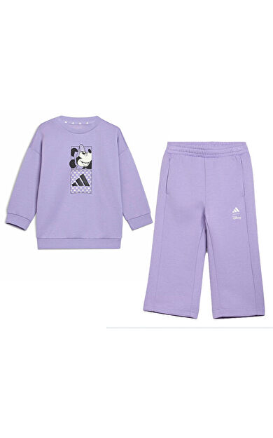 Adidas I DISNEY MINNIE MOUSE JOG Bebek Günlük Eşofman Takımı KG6114 Mor