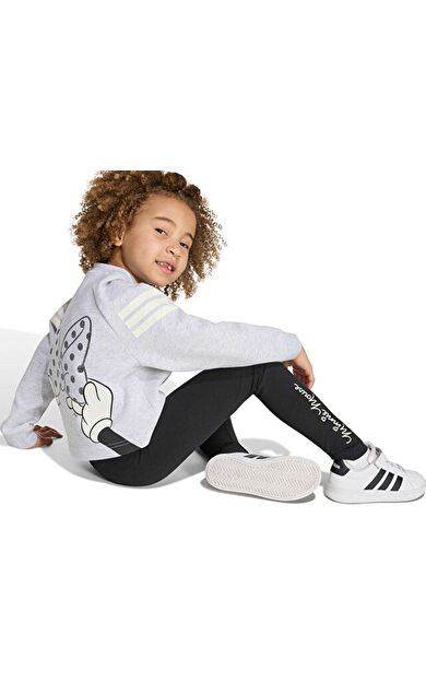 Adidas LG DISNEY MINNIE MOUSE JOG Çocuk Günlük Eşofman Takımı KG6143 Gri