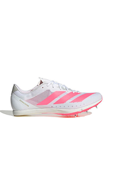 Adidas ADIZERO DISTANCESTAR Unisex Atletizm Çivili Koşu Ayakkabısı KI8385 Beyaz