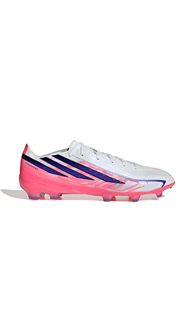 Adidas F50 HYPERFAST PRO FG Unisex Çim Zemin Kramponu KJ3438 Beyaz