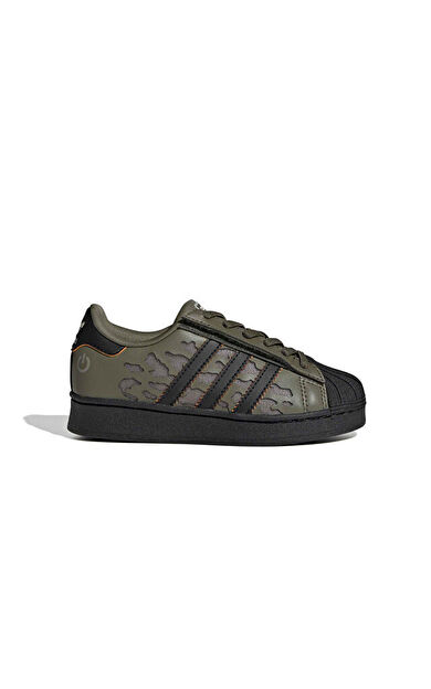 Adidas SUPERSTAR LED LIGHTS CF EL C Çocuk Günlük Işıklı Ayakkabı KJ6798 Gri