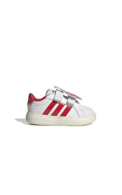 Adidas Grand Court 3.0 Bub Bebek Günlük Ayakkabı KJ8652 Beyaz