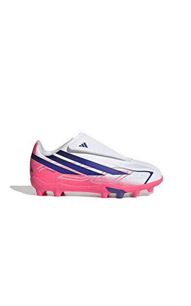 Adidas F50 HYPERFAST CLUB VEL FG/MG C Çocuk Çoklu Çim Zemin Kramponu KK1345 Beyaz