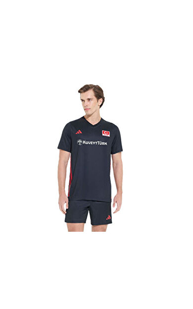 Adidas Türkiye Voleybol Milli Takım Forması Türkiye Erkek Voleybol Milli Takım Forması KM7473 Siyah