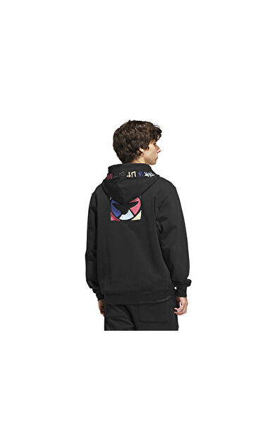 Adidas GONZ GRAPH HDY Unisex Günlük Ceket KQ6273 Siyah