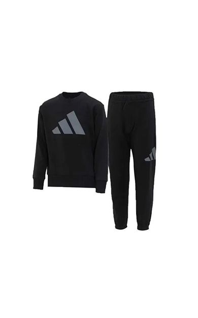 Adidas J BL FT JOG 280 Çocuk Günlük Eşofman Takımı KQ7836 Siyah