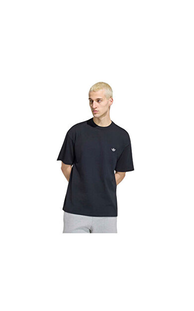 Adidas TREFOIL ESSENTIALS LOOSE TEE Erkek Günlük Tişört KQ8578 Siyah