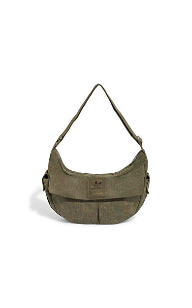 Adidas WASHED MOON BAG Omuz Çantası-En: 31 Cm, Boy: 17 Cm KR3941 Haki