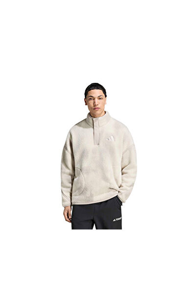 Adidas TERREX MT ESS HP AOP Erkek Outdoor Polar Sweatshirts KS2314 Bej